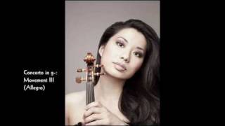 Sarah Chang Violin Concerto in g RV317 Antonio Vivaldi [upl. by Barbabra]