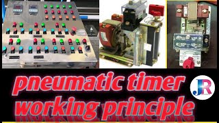 Pneumatic Timer Working Principle [upl. by Nisaj]