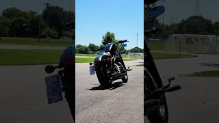 Custom HD Sportster Iron 883 Awesome Sound [upl. by Anitsyrhc192]