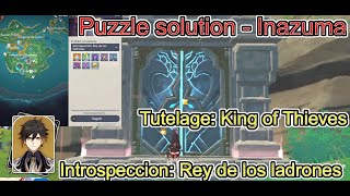 Genshin Impact Dominio Introspeccion Rey de los ladrones  Tutelage King of Thieves [upl. by Chandless]