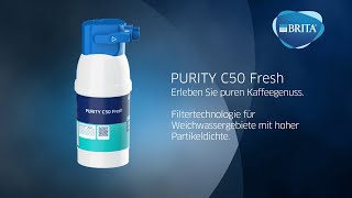 BRITA PURITY C50 Fresh Filteranimation [upl. by Ahsemat]