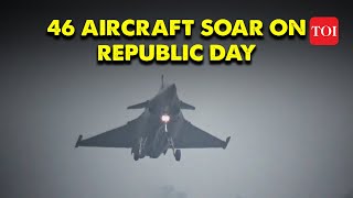 RDay 2024 IAF to showcase its might 46 aircrafts to grace the skies during Republic Day flypast [upl. by Hitoshi949]