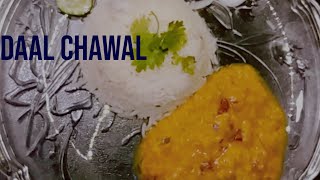 DAAL CHAWAL RECIPE  DAAL CHAWAL RECIPE PAKISTANI  DAAL CHAWAL FOOD FUSION [upl. by Druci]