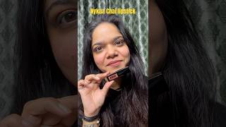 Nykaa lipstick chai brownlipstick chailipstick makeup nykaa [upl. by Euhc]