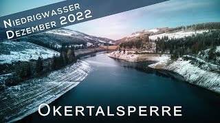 Okertalsperre Niedrigwasser 122022 [upl. by Sherill]