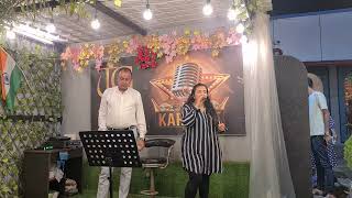 Kya khoob lagti ho karoake karaoke kyakhooblagtiho singing duetsong music singing [upl. by Melisse403]