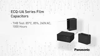 Panasonics Quick Clips ECQUA Film Capacitors for Automotive Applications [upl. by Ymrej]