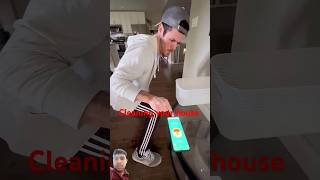 if you Cleaning you my home funny comedy prank [upl. by Aihsenak]