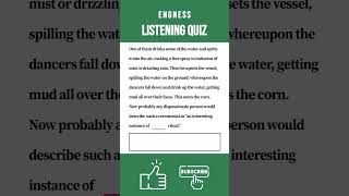 📙 1min English Listening Practice BX8 [upl. by Munson585]