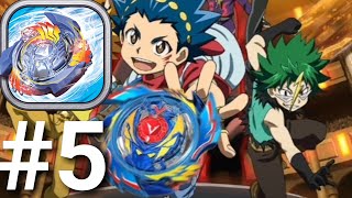 Beyblade Burst Rivals PART 5 Gameplay Walkthrough  iOSAndroid [upl. by Conner]