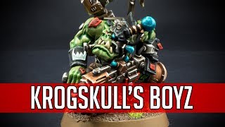 How to paint Ork Burna Krogskull Drakka [upl. by Akitan]