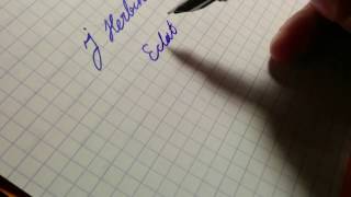 J Herbin Éclat de Saphir [upl. by Almira505]