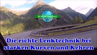 Fahren von engen Kehren  180° Kurven  Lenktechnik  Fahrstunde [upl. by Lozano821]