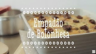 Receita de EMPADÃO DE BOLONHESA [upl. by Nette]