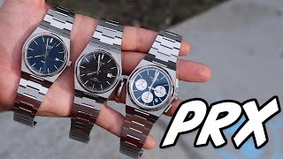 All about the Tissot PRX  Quartz Powermatic and Chronograph [upl. by Cointon48]