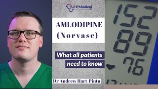 How to Take AMLODIPINE Norvasc  High Blood Pressure Medication  Side Effects [upl. by Bang]