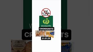 🚨Not halal Suitable Croissants from Woolworths shorts croissant viral trending video fyp [upl. by Ehrenberg]