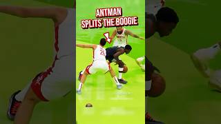 Anthony Edwards Nasty split through 😱 nba nbashorts anthonyedwards nbaedits crossover shorts [upl. by Curley155]