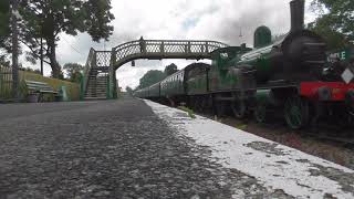 Swanage To Norden Steam Train [upl. by Ehlke]