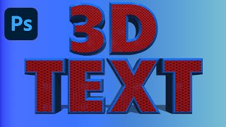 Photoshop 3D Text 2024  How to make 3D Text in Photoshop 2024 [upl. by Aser456]