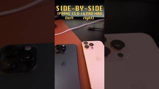 iPhone 16 Pro Max Sidebyside iPhone 15 Pro Max [upl. by Jarrid]