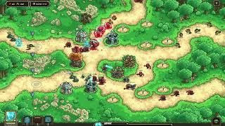 Попытки Получить 3 звезды Прохождение Kingdom Rush Origins На Ветеране 17 [upl. by Lyj]