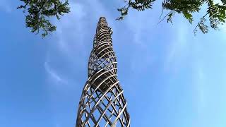 Pylons by Martin Puryear Battery park city NYC [upl. by Alra]