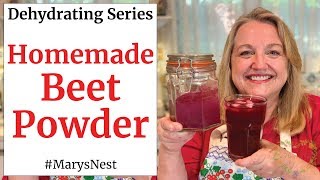 How to Make Beet Powder Beetroot Powder [upl. by Enaed70]