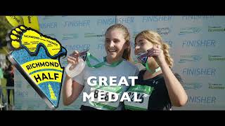 Richmond Half Marathon Video 2023 [upl. by Ogdan888]