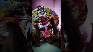 barongan Devils dari kardus [upl. by Arihsaj]