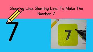 Number Formation Rhyme for Kids  LKGUKG [upl. by Schilt]