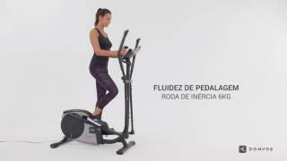 Bicicleta Elíptica E SHAPE Domyos  Exclusividade Decathlon [upl. by Reilly]