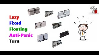 Whats The Difference  Profile Cylinder  Euro Cylinder  Lock Cylinder [upl. by Bbor]