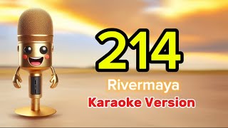 Rivermaya  214 karaoke version  4K [upl. by Stratton]