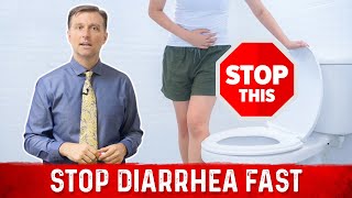 How to Stop Diarrhea Fast Using Easy Home Remedies – Dr Berg [upl. by Foote]