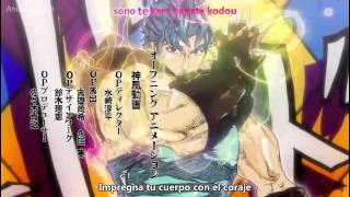 JoJos Bizarre Adventure The Animation Op 1 sub español [upl. by Berton107]