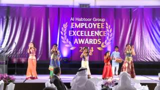 Traditional Indian Dance by students from EISMeadows at the Al Habtoor Group EEA 2014 [upl. by Harv]