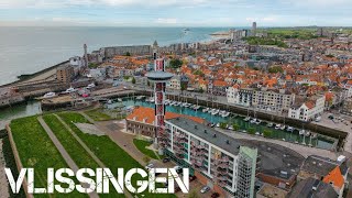 Vlissingen Zeeland Cinematic Drone  DJI Mini 3 Pro 4K [upl. by Yddub]