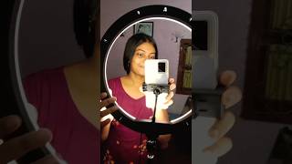 এতো কমে এতো সুন্দর Ring light 😮⚡shorts minivlogunboxing ringlight trending viralvideo bengali [upl. by Elttil482]