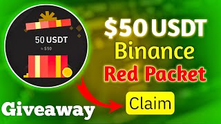 USDT 🤑 Red packet code in binance today  🎁 7 October New update Red packet code 🤑 crypto Box today [upl. by Macleod]