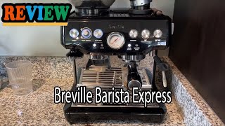 Breville Barista Express Espresso Machine BES870BSXL Review [upl. by Macfadyn]