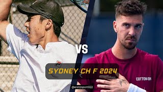 Sydney Challenger 2024 F Rinky Hijikata 1 vs Thanasi Kokkinakis 2 Highlights [upl. by Verbenia375]