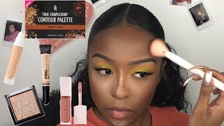 StepbyStep Beginner Makeup Tutorial  Makeup for Black Women  Lovevinni [upl. by Hsirrap460]