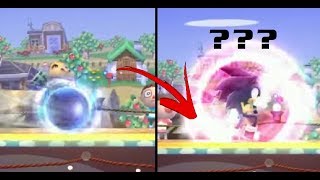 Spin Dodge Cancelling  Super Smash Bros Ultimate Sonic Tech [upl. by Rebane206]