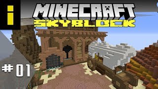 First Time SkyBlocker  SkyBlock Season 1  EP01 Minecraft [upl. by Cohn]