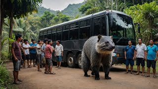 Giant Binturongs Fluffy Ferocious and Smell Like Popcorn [upl. by Lenor]