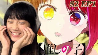 😍Oshi No Ko Season 2 Ep1 OPED Reaction  我推的孩子第二季 [upl. by Amrak]