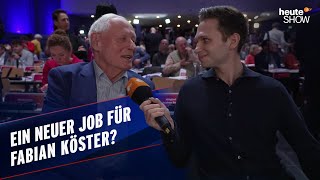 Fabian Köster will Wagenknechts SocialMediaManager werden  heuteshow vom 02022024 [upl. by Asare]