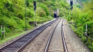 DB Bahn  Nr 20  Führerstandmitfahrt  Von Bingen  Rhein  Hbf nach Koblenz Hbf  BR 612 [upl. by Irik]