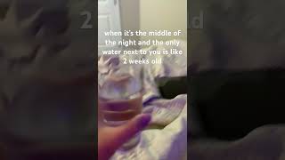 2 week old water hits different water animation funny [upl. by Tamsky]